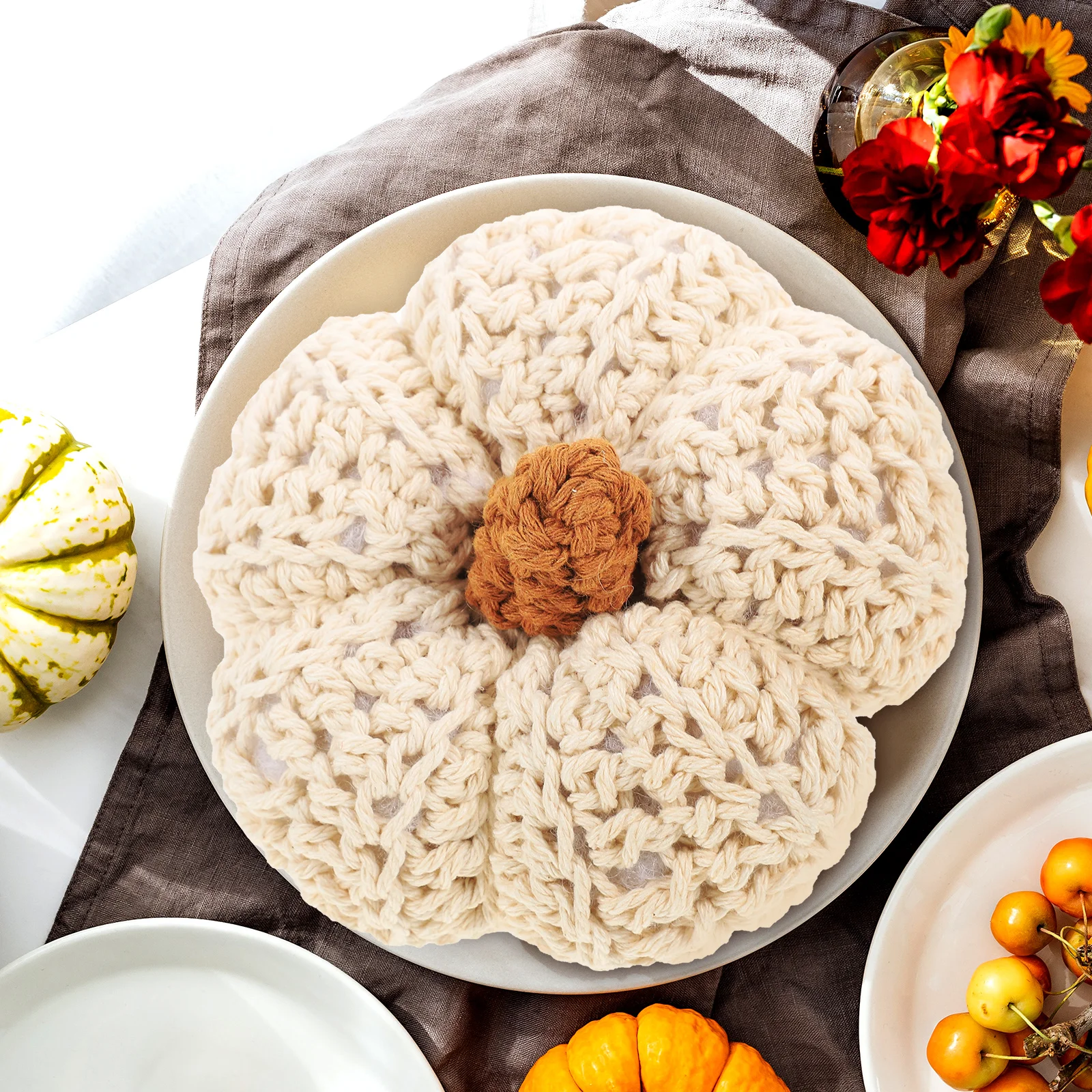 Faux Pumpkins White Cotton Rope Material Fall Thanksgiving Party Supplies Harvest Festival Decor Photo Props Home Decor 
Faux Pumpkins White Cotton Rope Material Fall Thanksgiving Party Supplies Harvest Festival Decor Photo Props Home Decor