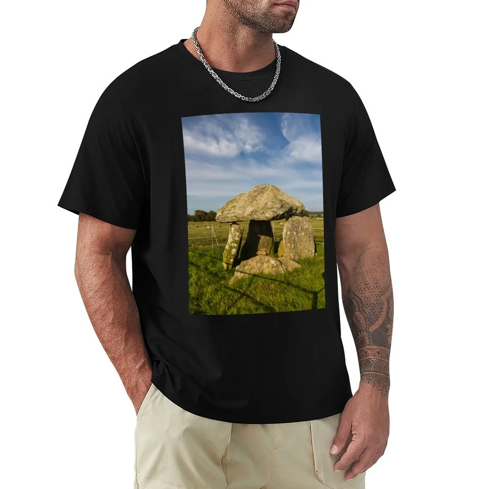 Bodowyr Burial Chamber T-Shirt rapper graphic tees luxury clothing labubu mens clothes
Bodowyr Burial Chamber T-Shirt rapper graphic tees luxury clothing labubu mens clothes