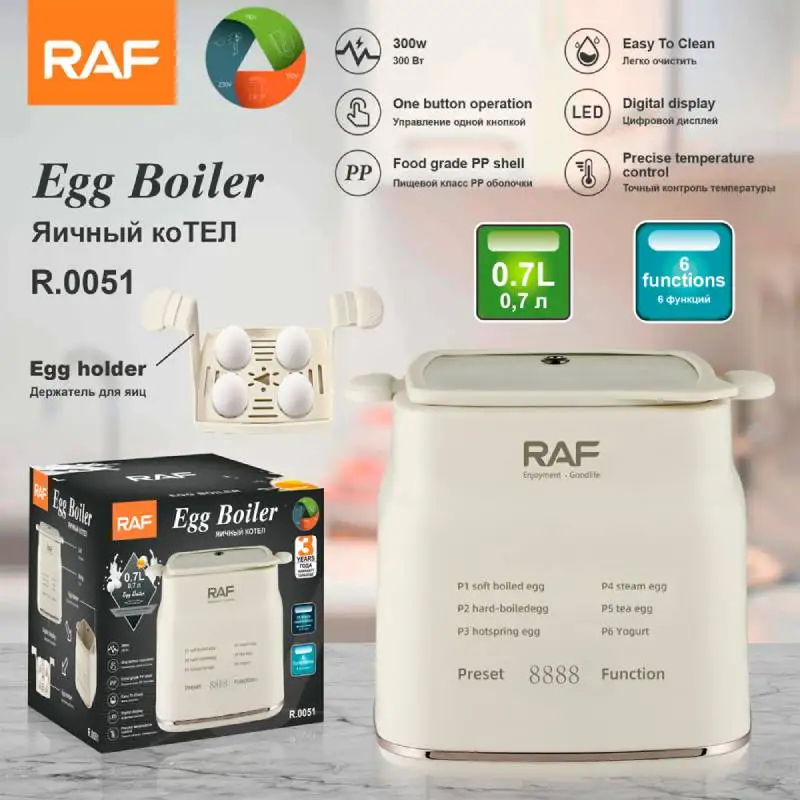 Multi Functional Egg Cooker, Home Fully Automatic Power-Off Breakfast Stainless Steel Egg Steamer,300W
Multi Functional Egg Cooker, Home Fully Automatic Power-Off Breakfast Stainless Steel Egg Steamer,300W
