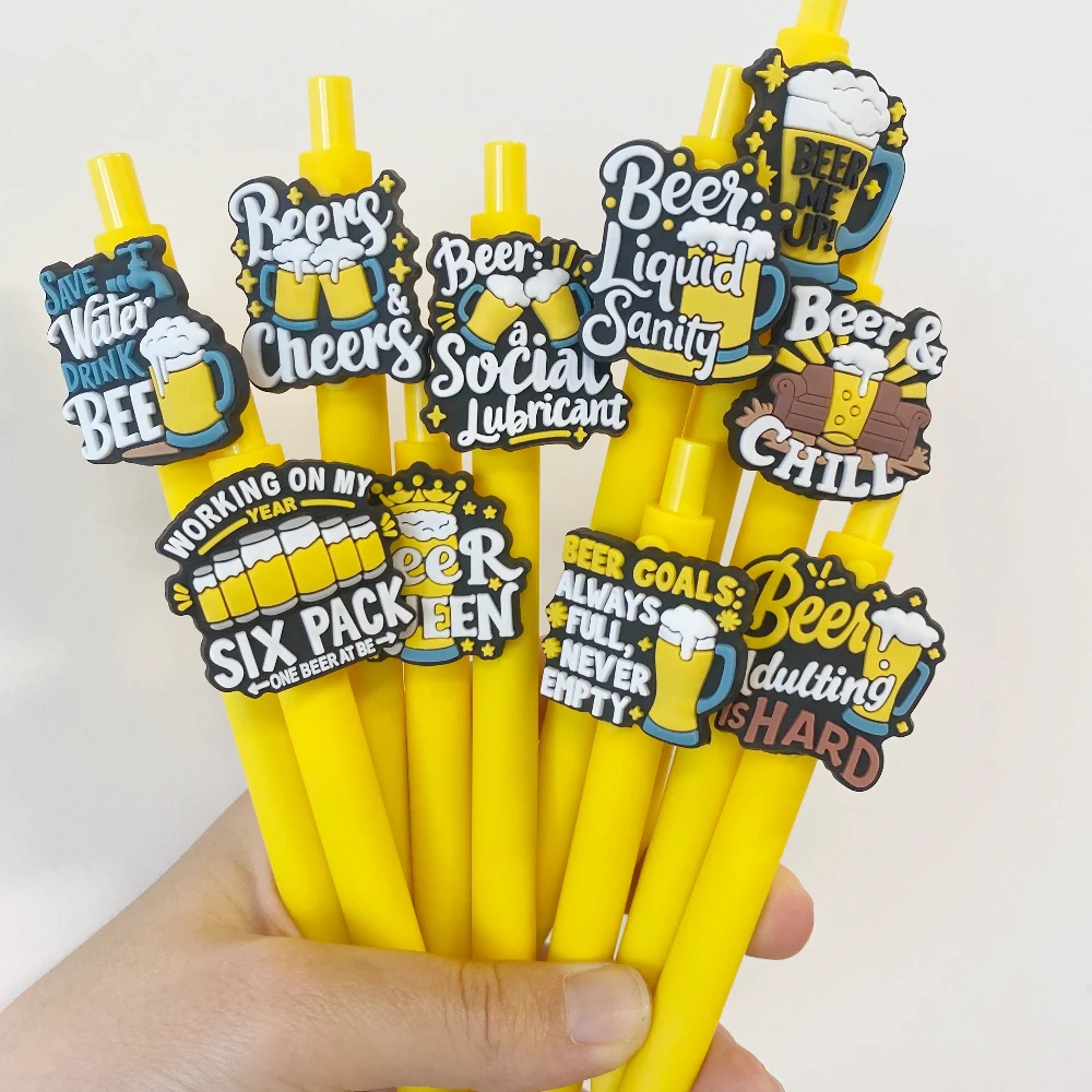 10Pcs Oktoberfest Gel Pens Oktoberfest Party Favors and Decorations German Beer Festival Gifts Party Supplies Office Bulk Pens
10Pcs Oktoberfest Gel Pens Oktoberfest Party Favors and Decorations German Beer Festival Gifts Party Supplies Office Bulk Pens