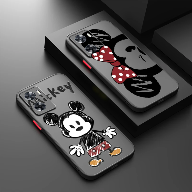 Disney Mickey Mouse Minnie Frosted Translucent For OPPO X5 X3 A54S A5 A94 A16 A53S A57 A74 A72 A96 A98 A78 5G Back Phone Case
Disney Mickey Mouse Minnie Frosted Translucent For OPPO X5 X3 A54S A5 A94 A16 A53S A57 A74 A72 A96 A98 A78 5G Back Phone Case