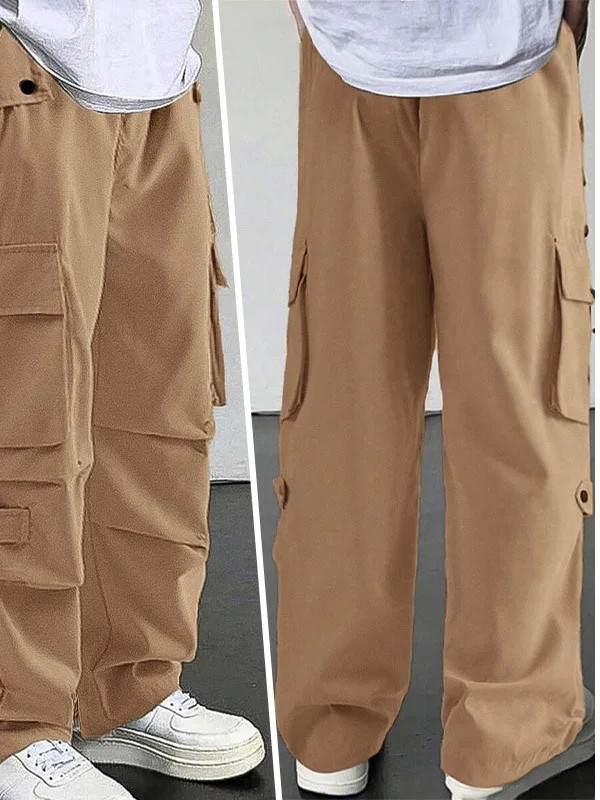 American Sle Paratrooper Work Pants Men's Loose Wide Leg Straight Cut Qui Dry Casual Long Trousers Trendy Autumn Wear
American Sle Paratrooper Work Pants Men's Loose Wide Leg Straight Cut Qui Dry Casual Long Trousers Trendy Autumn Wear