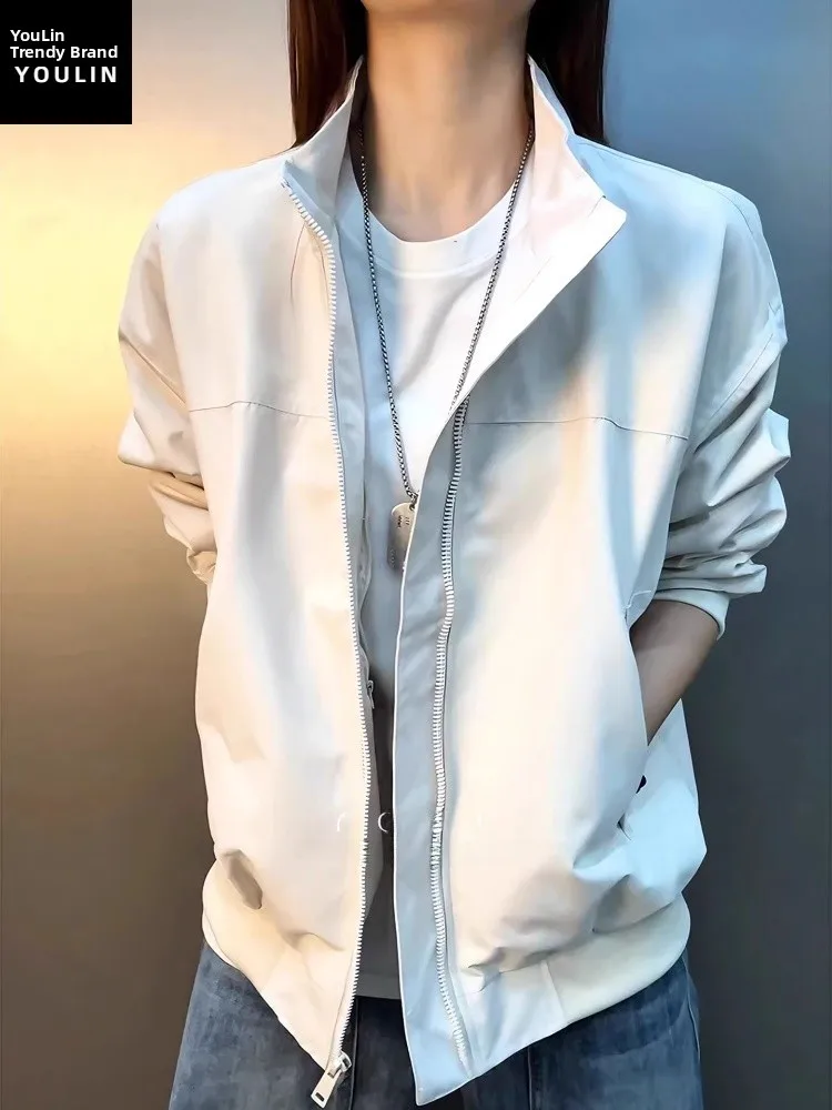 Мужская белая куртка American Sle: Весенняя, износостойкая рабочая одежда, пилотская куртка Cleanfit, модная городская повседневная одежда
Мужская белая куртка American Sle: Весенняя, износостойкая рабочая одежда, пилотская куртка Cleanfit, модная городская повседневная одежда