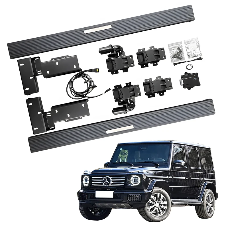 Электрическая подножка Электрические боковые ступеньки для Mercedes-Benz G-Class G63 G500 G550 G350 G400 G450
Электрическая подножка Электрические боковые ступеньки для Mercedes-Benz G-Class G63 G500 G550 G350 G400 G450
