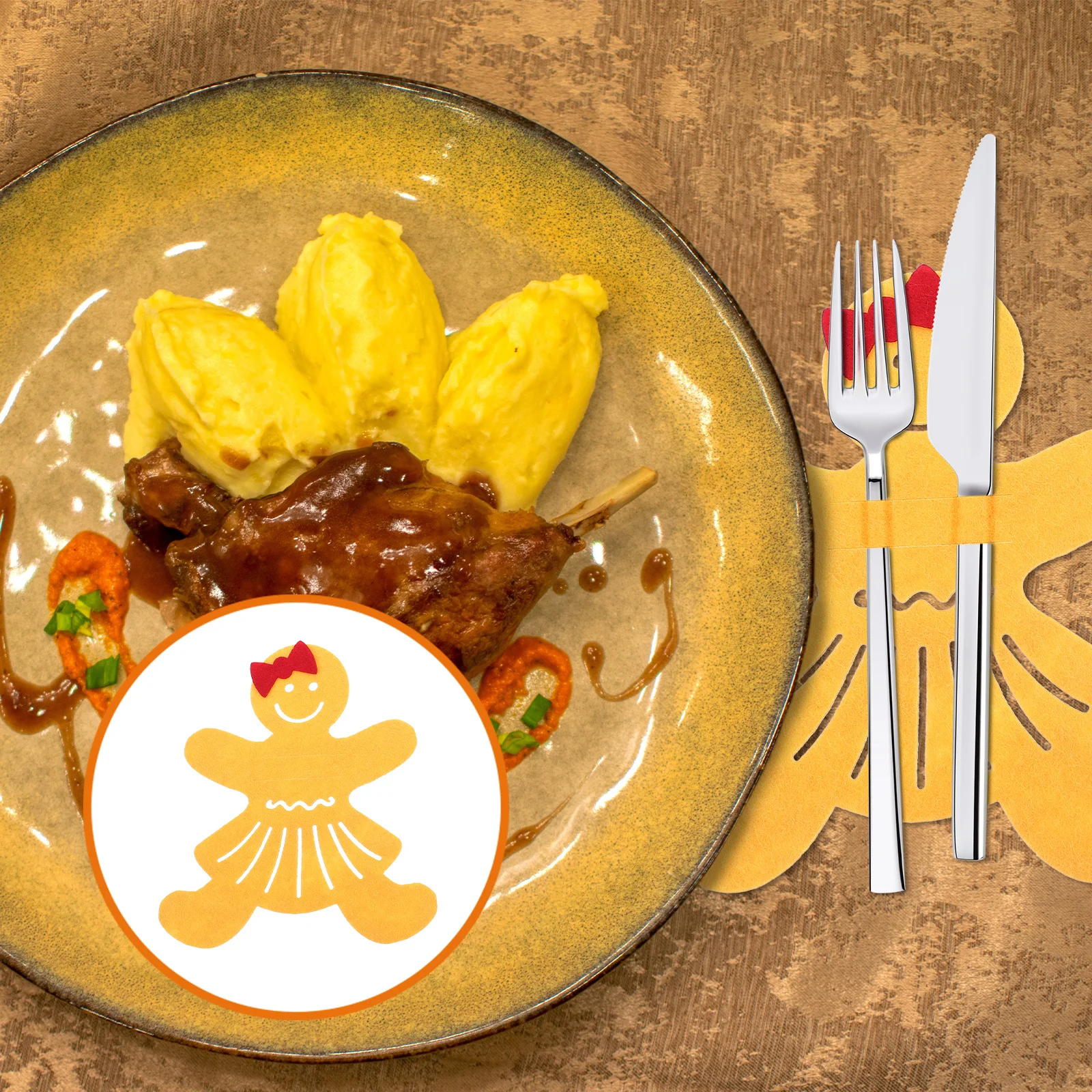 4Pcs Christmas Tableware Pouches Creative Cutlery Holders Party Silverware Bags Holiday Dinner Decor Cutlery Holder for Party
4Pcs Christmas Tableware Pouches Creative Cutlery Holders Party Silverware Bags Holiday Dinner Decor Cutlery Holder for Party