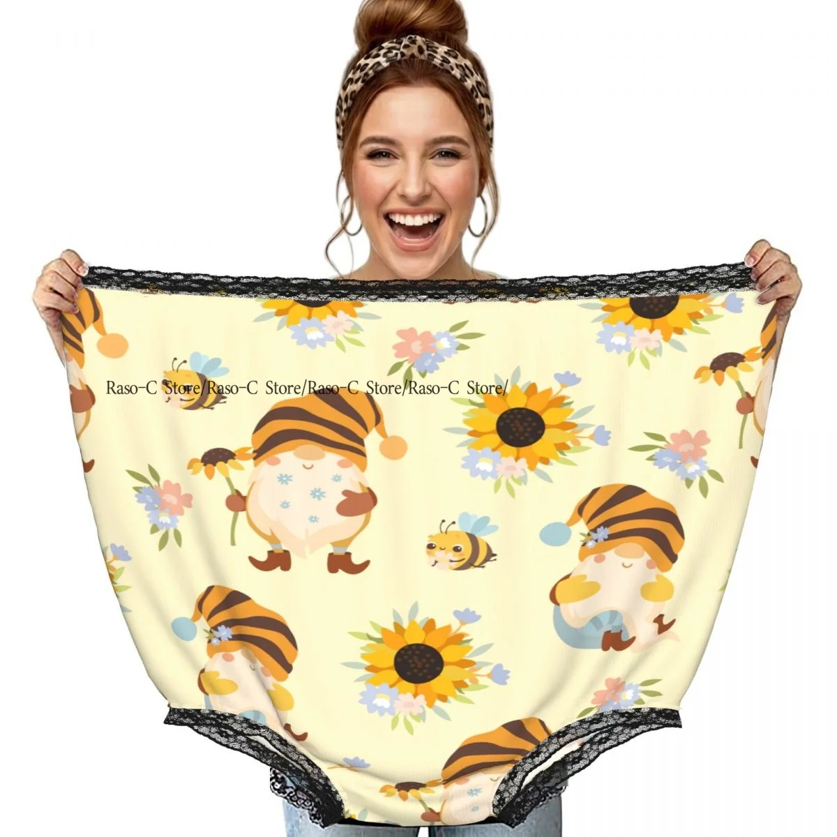 Funny Grandma Underwear Cute Gnomes With Sunflowers Casual Prank Presents
Funny Grandma Underwear Cute Gnomes With Sunflowers Casual Prank Presents