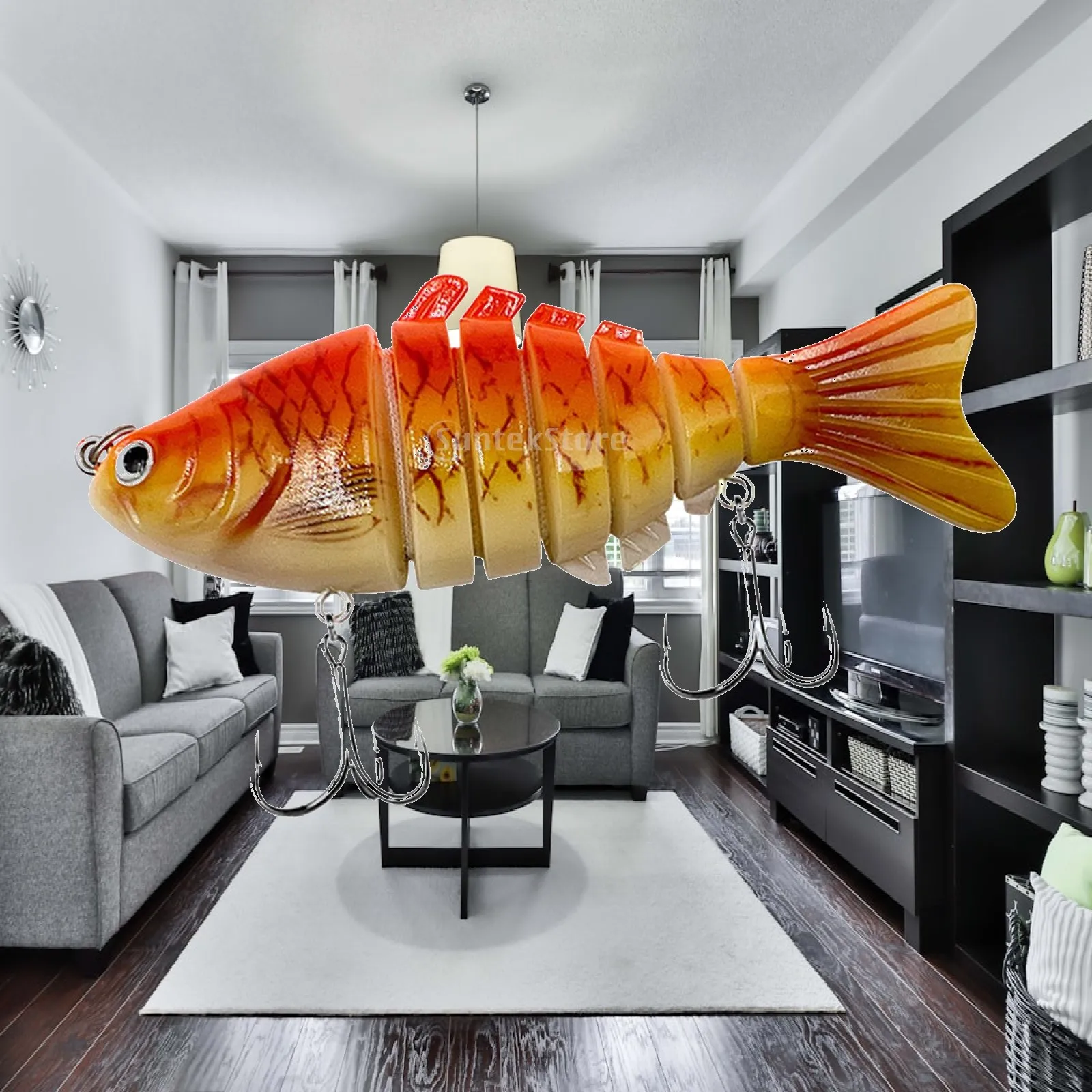 Professional Fishing Lifelike Swim Lure Slow Sinking Multi Segmented Hard Baits for Freshwater Saltwater Bass Trout Gift
Professional Fishing Lifelike Swim Lure Slow Sinking Multi Segmented Hard Baits for Freshwater Saltwater Bass Trout Gift