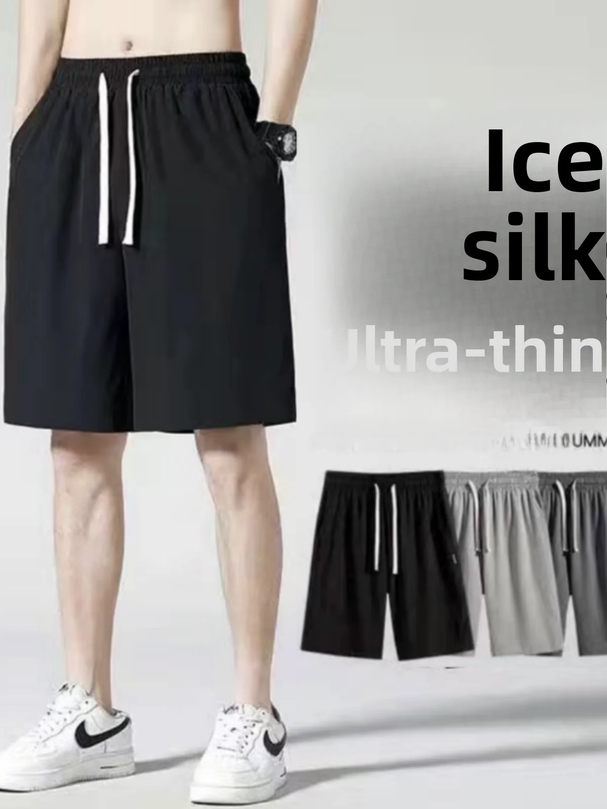 Ice Silk Men's Casual orts Summer Thin Breathable Qui Dry Sports Middle Pants Trendy New All-Match Color Five-Quart...
Ice Silk Men's Casual orts Summer Thin Breathable Qui Dry Sports Middle Pants Trendy New All-Match Color Five-Quart...