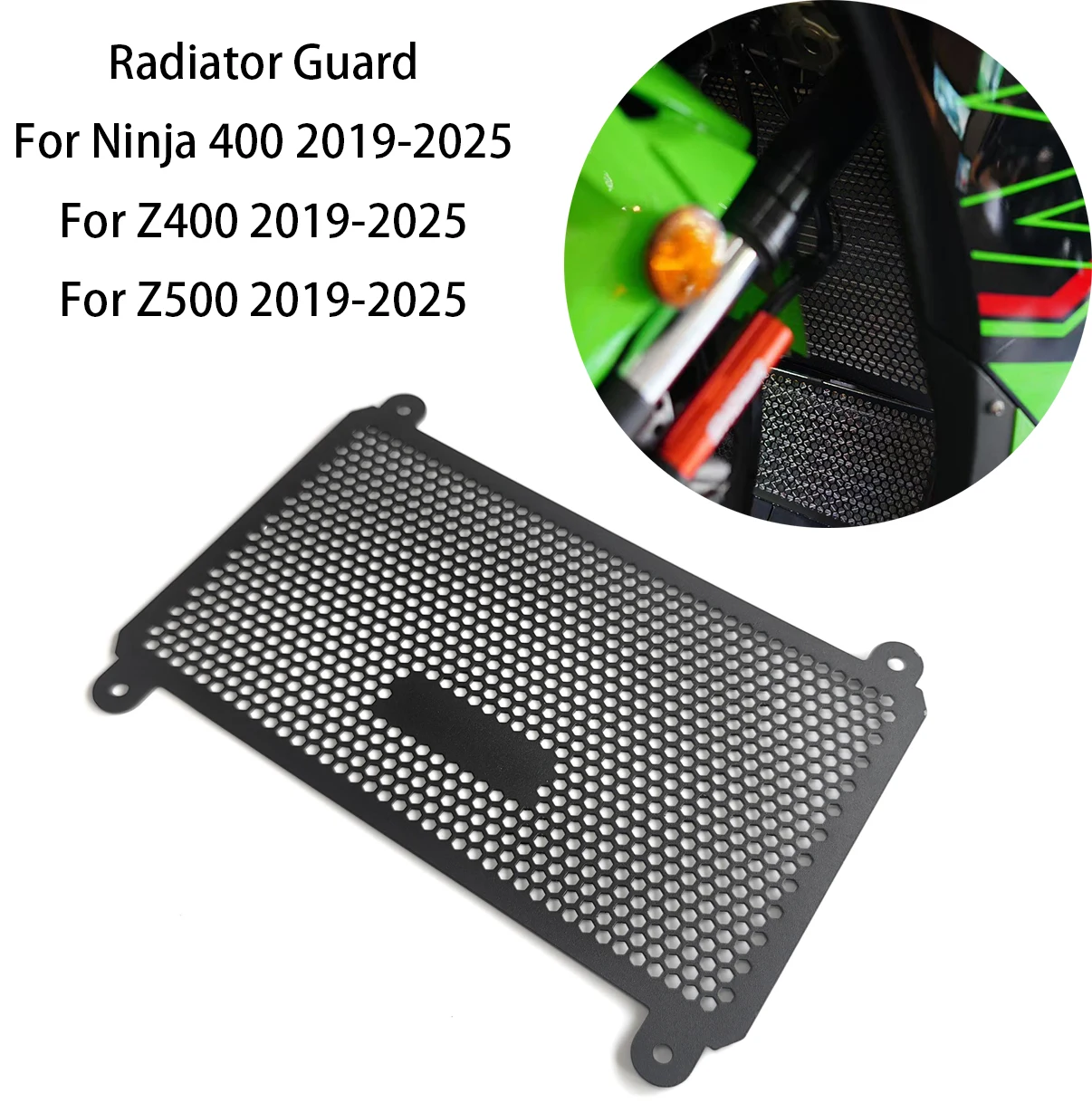 Motorcycle Radiator Grille Guard Cover Protective For Kawaskai Ninja 400 Z400 Z500 2019-2025 Water Tank Cooler Protector
Motorcycle Radiator Grille Guard Cover Protective For Kawaskai Ninja 400 Z400 Z500 2019-2025 Water Tank Cooler Protector