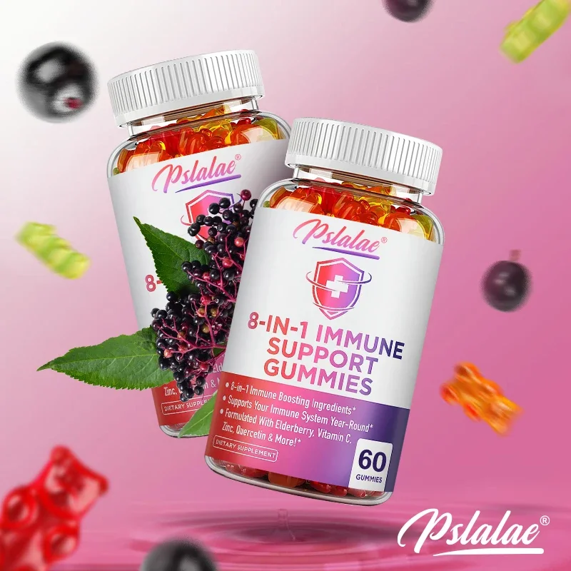8-in-1 Immune Support Gummies - Reduce Inflammation, Improves Overall Health, Boosts Energy Levels, Boost Immunity
8-in-1 Immune Support Gummies - Reduce Inflammation, Improves Overall Health, Boosts Energy Levels, Boost Immunity