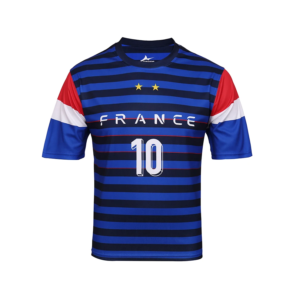 Suruida 2025 New Design French Football Jersey 10 Fan Edition Euro Style Training Jersey Breathable Sport Football Shirt for Men
Suruida 2025 New Design French Football Jersey 10 Fan Edition Euro Style Training Jersey Breathable Sport Football Shirt for Men