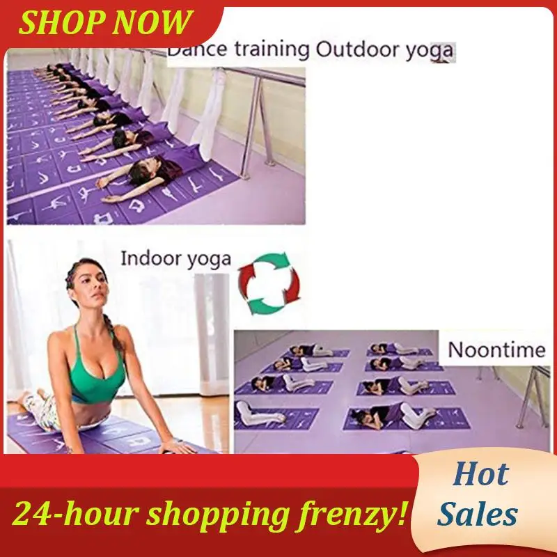 PVC Foldable Yoga Mat Exercise Mat Thickened Non-Slip Folding Gym Fitness Mat Pilates Supplies Floor Game Mat, Purple Purple
PVC Foldable Yoga Mat Exercise Mat Thickened Non-Slip Folding Gym Fitness Mat Pilates Supplies Floor Game Mat, Purple Purple