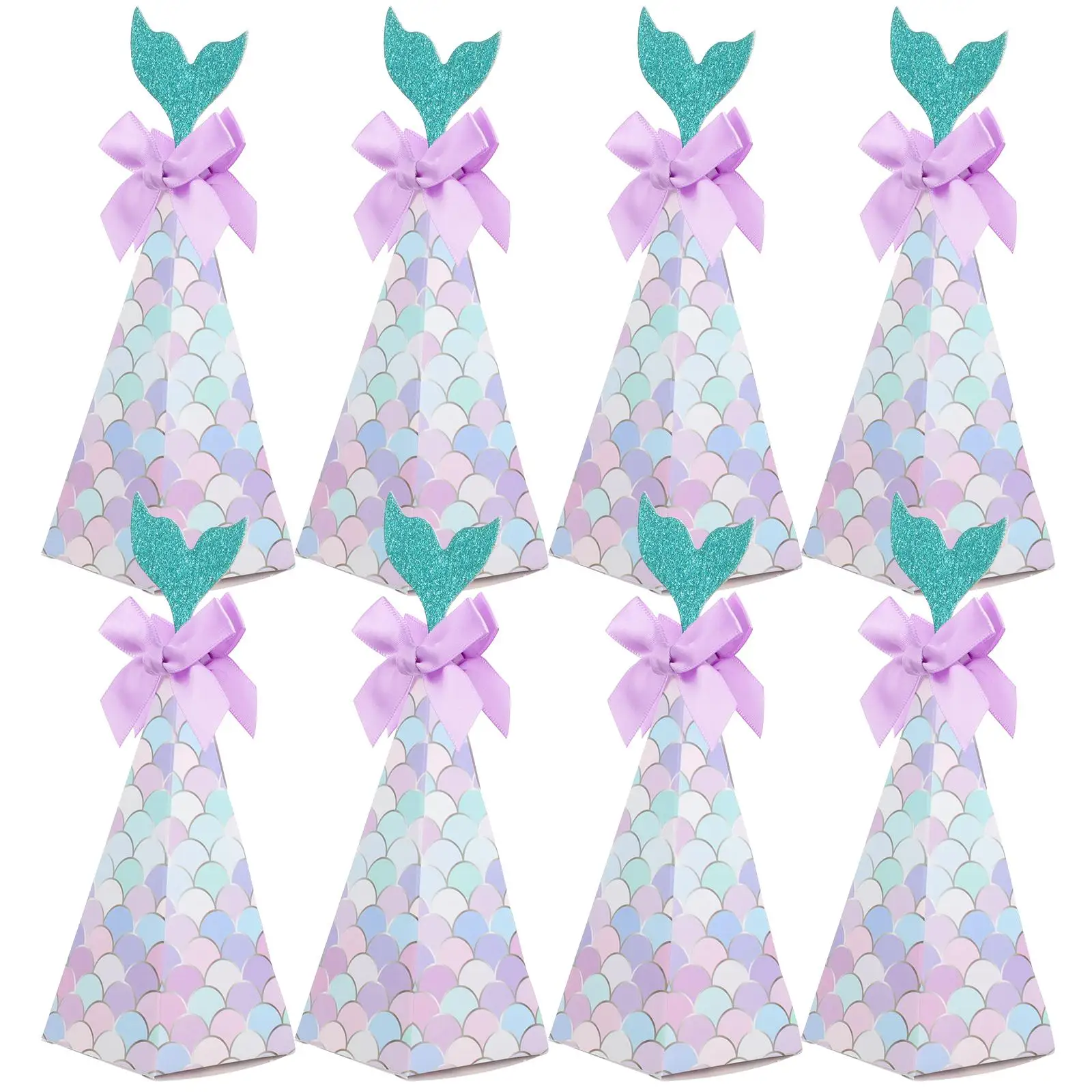 20 Pcs Candy Box Mermaid Tail Treat Bags Party Favor Container Wedding Birthday Gift Packaging Box Chocolate Holder
20 Pcs Candy Box Mermaid Tail Treat Bags Party Favor Container Wedding Birthday Gift Packaging Box Chocolate Holder
