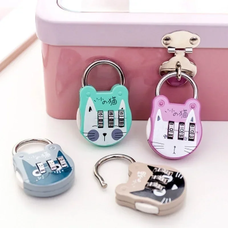 1PC Cute Cat Luggage Padlock Suitcase Backpack Password Lock Cartoon Mini Keyed Padlock Journal Notebook Handbag Code Locks
1PC Cute Cat Luggage Padlock Suitcase Backpack Password Lock Cartoon Mini Keyed Padlock Journal Notebook Handbag Code Locks