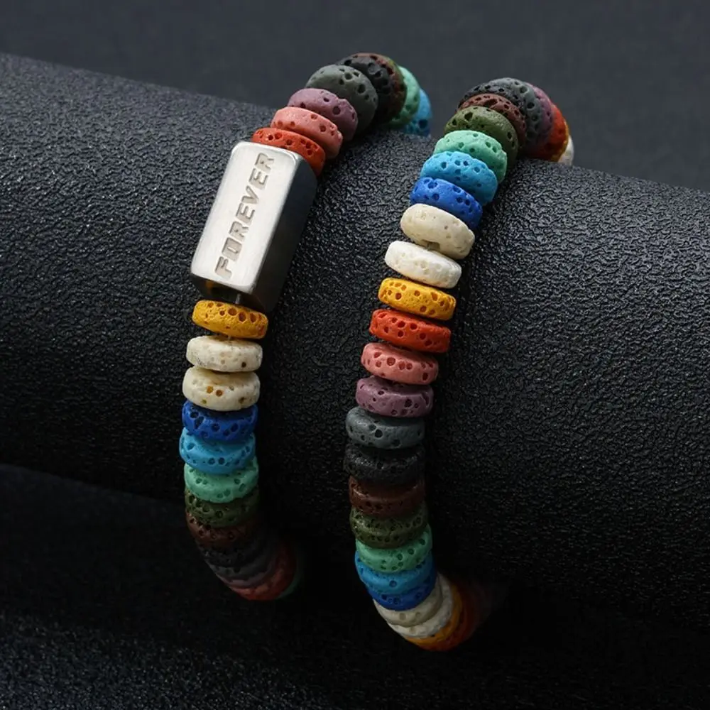 Advanced Sense Ornament Forever Bracelet Jewelry Fashion Volcano Stone Bracelet Dopamine Charming Bracelet Birthday Gift
Advanced Sense Ornament Forever Bracelet Jewelry Fashion Volcano Stone Bracelet Dopamine Charming Bracelet Birthday Gift