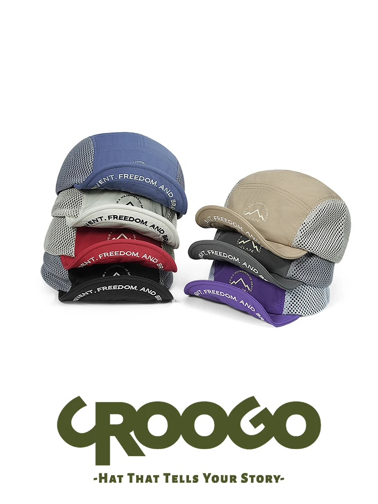 CROOGO Breathable Waterproof Mesh Soft Brim Baseball Cap Streetwear Outdoor Sports American Style Sun Protection Duckbill Hat
CROOGO Breathable Waterproof Mesh Soft Brim Baseball Cap Streetwear Outdoor Sports American Style Sun Protection Duckbill Hat