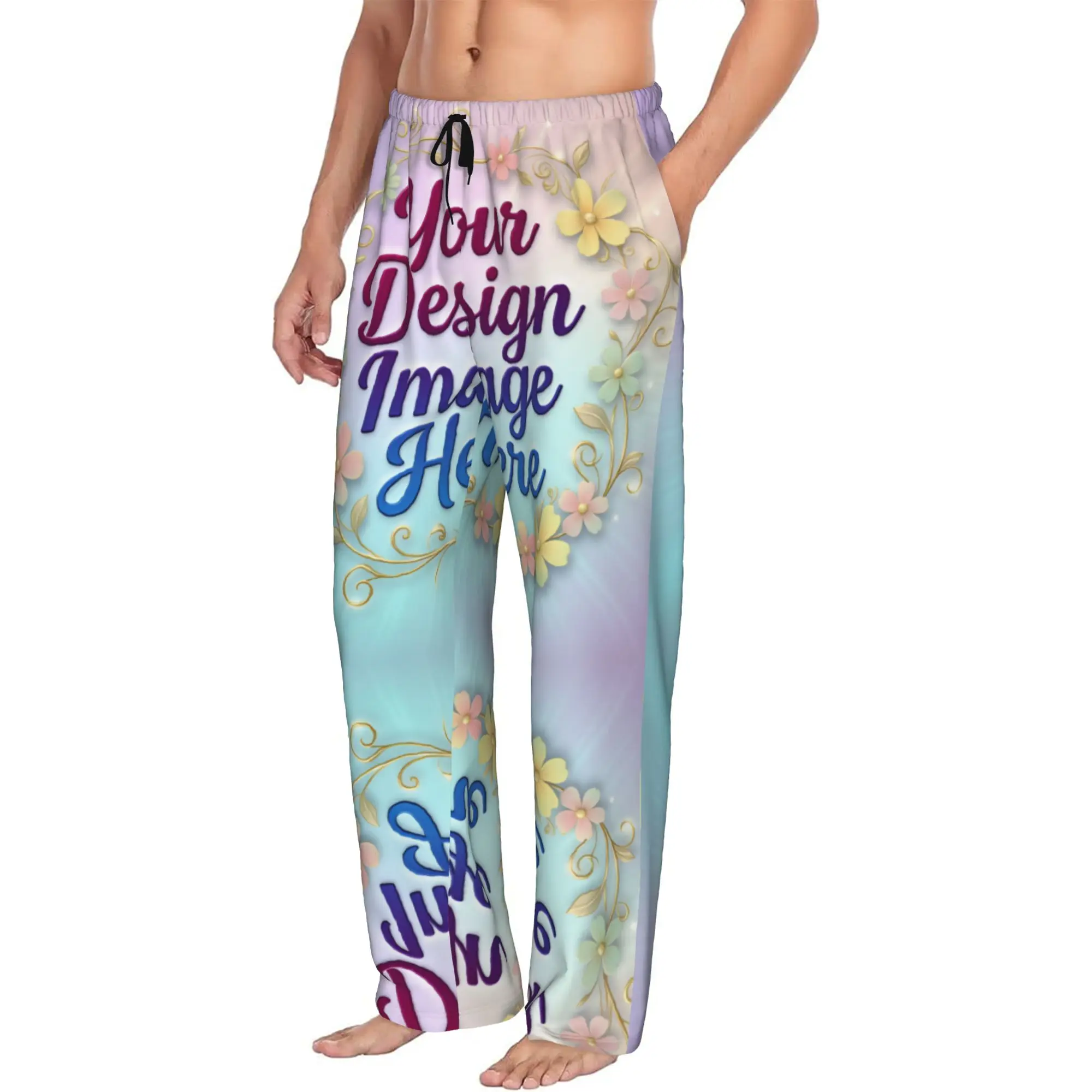 Custom Print Custom Your Photo Logo Text Pajama Pants Men Personalized Image Sleep Sleepwear Bottoms with Pockets
Custom Print Custom Your Photo Logo Text Pajama Pants Men Personalized Image Sleep Sleepwear Bottoms with Pockets