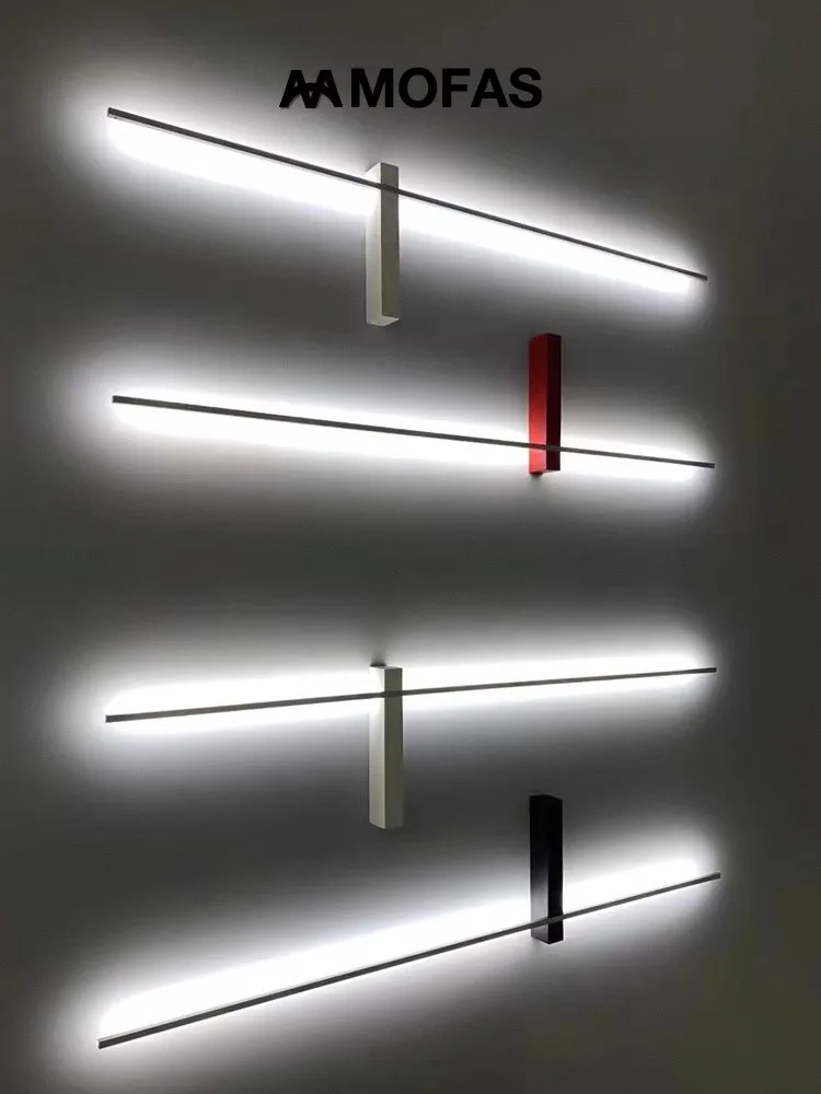 Postmodern Nordic Creative Minimalist Strip Lamp Bedside Minimalist Living Room Background Wall Wall Lamp
Postmodern Nordic Creative Minimalist Strip Lamp Bedside Minimalist Living Room Background Wall Wall Lamp