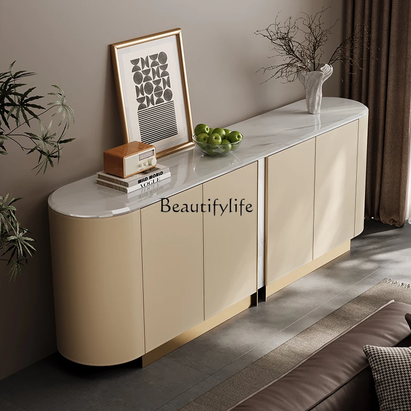 02 Natural marble side cabinet integrated storage porch partition cabinet against the wall
02 Natural marble side cabinet integrated storage porch partition cabinet against the wall