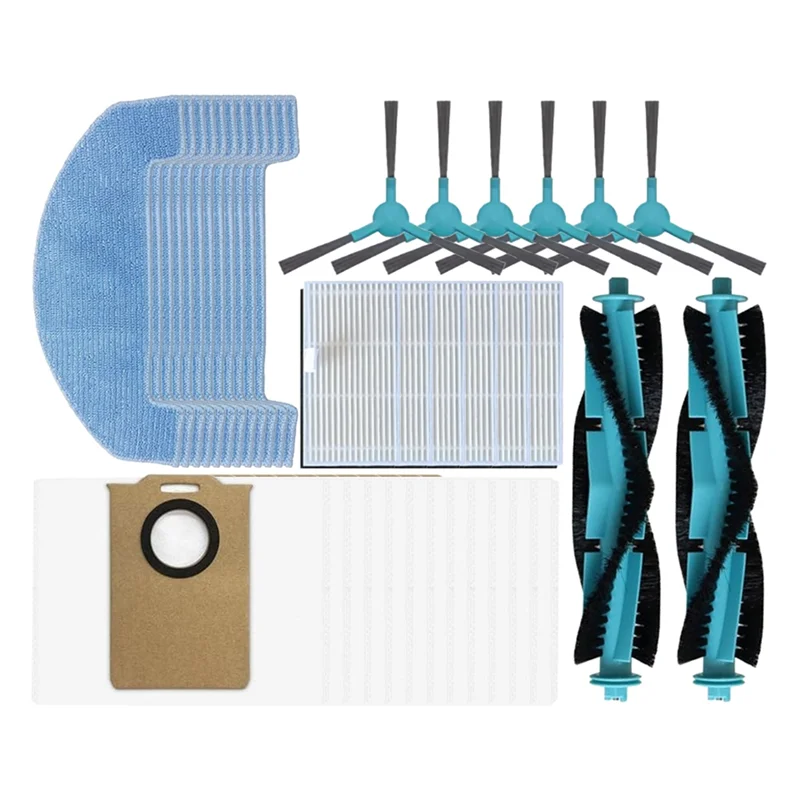 【CODE】38PCS For For Ultenic T20 Pro Vacuum Cleaner Replacement Accessories Main Brush Side Brush HEPA Filter Mop Cloth Dust Bag
【CODE】38PCS For For Ultenic T20 Pro Vacuum Cleaner Replacement Accessories Main Brush Side Brush HEPA Filter Mop Cloth Dust Bag
