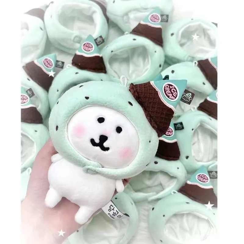 10cm Macaron Ice Cream Nunu Body Cotton Doll Starfish Body Chiikawa Doll Clothing Headband Cute Pendant
10cm Macaron Ice Cream Nunu Body Cotton Doll Starfish Body Chiikawa Doll Clothing Headband Cute Pendant