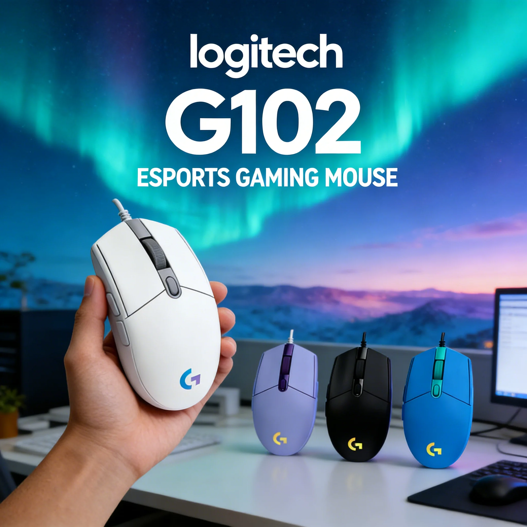 Игровая мышь Logitech (G) G102/G203/G304/G305 с RGB-подсветкой, легкий дизайн, 200-8000 DPI, эргономичная мышь второго поколения
Игровая мышь Logitech (G) G102/G203/G304/G305 с RGB-подсветкой, легкий дизайн, 200-8000 DPI, эргономичная мышь второго поколения