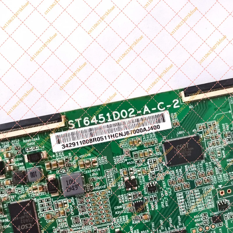 Original T-Con Logic Board ST6451D02-A-C-2 | Compatible for Xiaomi L65M5-EA & TCL B55A758U 65-Inch 4K TV Motherboard
Original T-Con Logic Board ST6451D02-A-C-2 | Compatible for Xiaomi L65M5-EA & TCL B55A758U 65-Inch 4K TV Motherboard