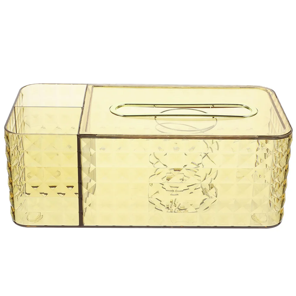 Gold Plated Edge Wide Mouth Tissue Box Transparent Design Non-Slip Pad Large Capacity Compartment Storage For Home Hotel
Gold Plated Edge Wide Mouth Tissue Box Transparent Design Non-Slip Pad Large Capacity Compartment Storage For Home Hotel
