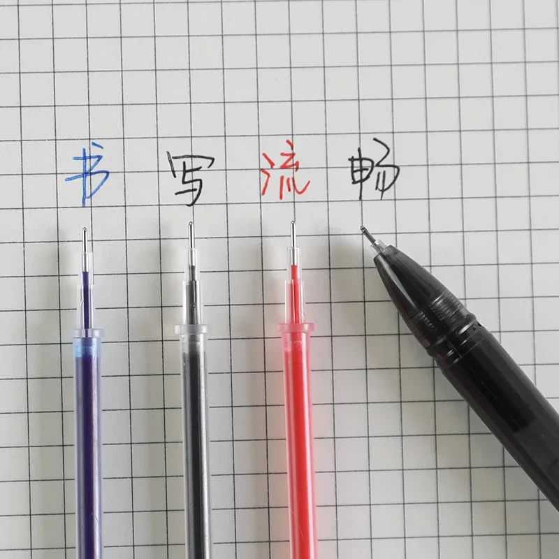 Gel pen refills, 10 pcs/lot, 0.5mm, black blue red ink, Neutral medium refill, roller pen, Nib length 0.38mm
Gel pen refills, 10 pcs/lot, 0.5mm, black blue red ink, Neutral medium refill, roller pen, Nib length 0.38mm