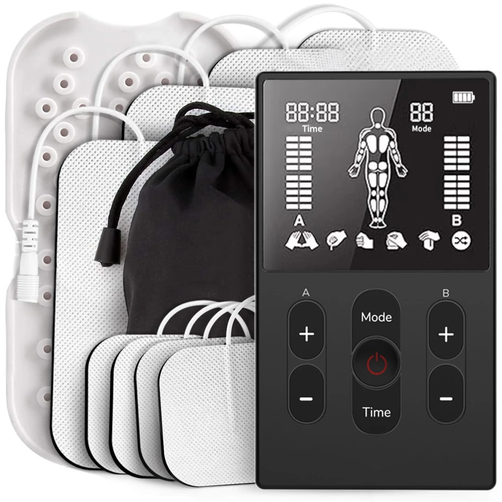 TENS Unit Muscle StimulatorEMS Massager Machine for Shoulder, Neck, Sciatica Back Pain Relief, Pulse Massage Physical Therapy
TENS Unit Muscle StimulatorEMS Massager Machine for Shoulder, Neck, Sciatica Back Pain Relief, Pulse Massage Physical Therapy