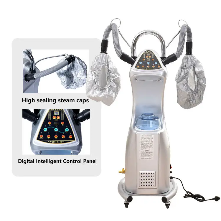 Standing Hair Steamer 650W Professional Hair Treatment Machine Hooded Heating Steam Cap Hair Processor with Wheels
Standing Hair Steamer 650W Professional Hair Treatment Machine Hooded Heating Steam Cap Hair Processor with Wheels