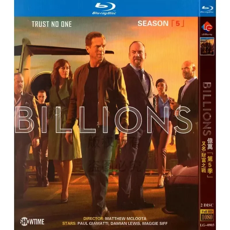 American Drama TV Series Billions Seasons 1–7 BD Blu-ray High Definition 14 Discs
American Drama TV Series Billions Seasons 1–7 BD Blu-ray High Definition 14 Discs