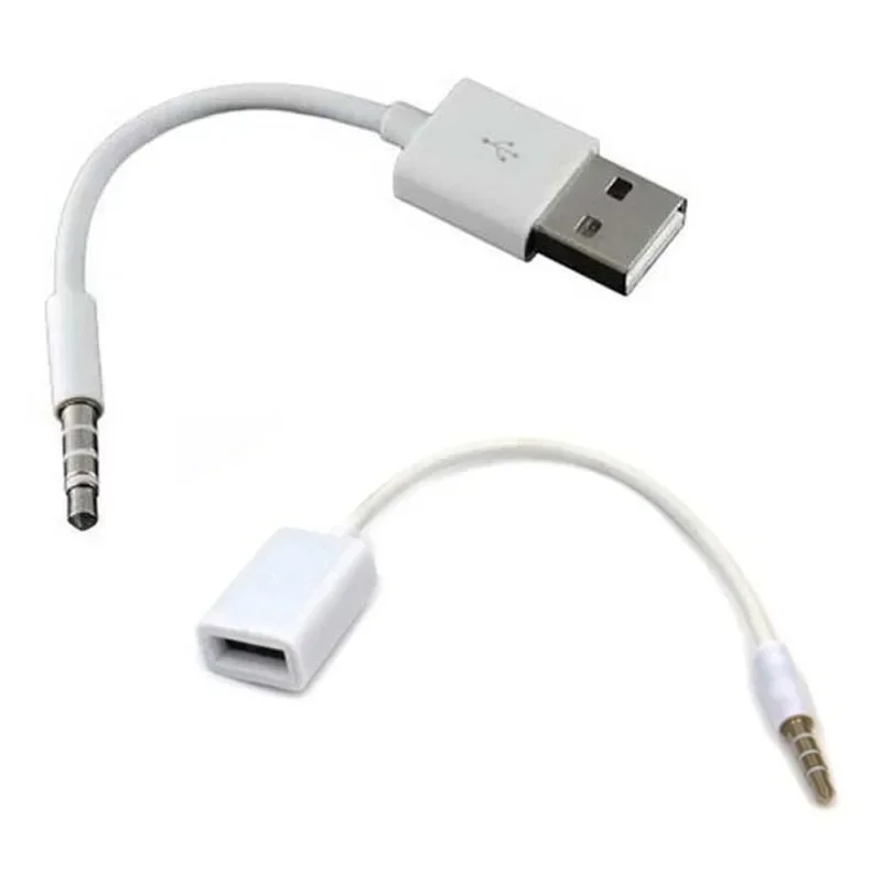 1PCS 3.5mm Male Audio AUX Jack to USB 2.0 Type A Male or Female OTG Audio Stereo Headphone Converter Adapter Cable White
1PCS 3.5mm Male Audio AUX Jack to USB 2.0 Type A Male or Female OTG Audio Stereo Headphone Converter Adapter Cable White