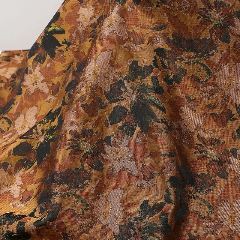 Xiangyunsha printed fabric for autumn and winter coats cotton-padded clothes dresses ancient-style silk screen
Xiangyunsha printed fabric for autumn and winter coats cotton-padded clothes dresses ancient-style silk screen