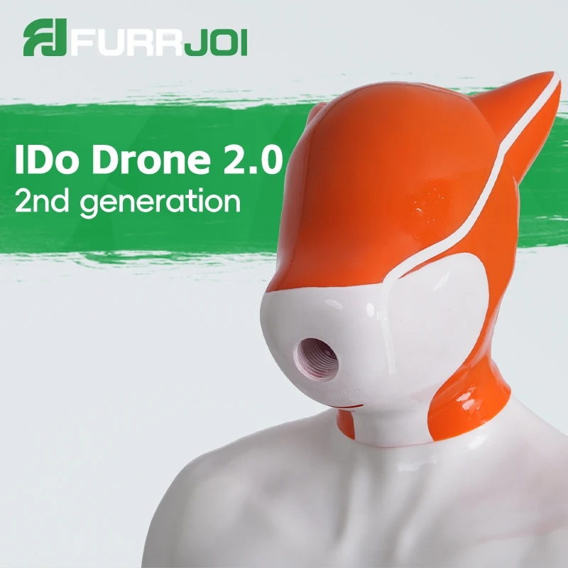 Furrjoi Silicone IDo Drone Mask 2.0 for Cosplay Costumes Latex Hood Furry Fetish Full Head Headwear Halloween Masken
Furrjoi Silicone IDo Drone Mask 2.0 for Cosplay Costumes Latex Hood Furry Fetish Full Head Headwear Halloween Masken