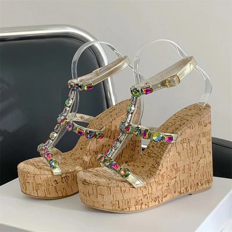 Womens Sandals Fashion Wood Grain Platform Wedges High Heels Woman Sandals Buckle Strap Casual Ladies Summer Shoes Zapatos Mujer
Womens Sandals Fashion Wood Grain Platform Wedges High Heels Woman Sandals Buckle Strap Casual Ladies Summer Shoes Zapatos Mujer