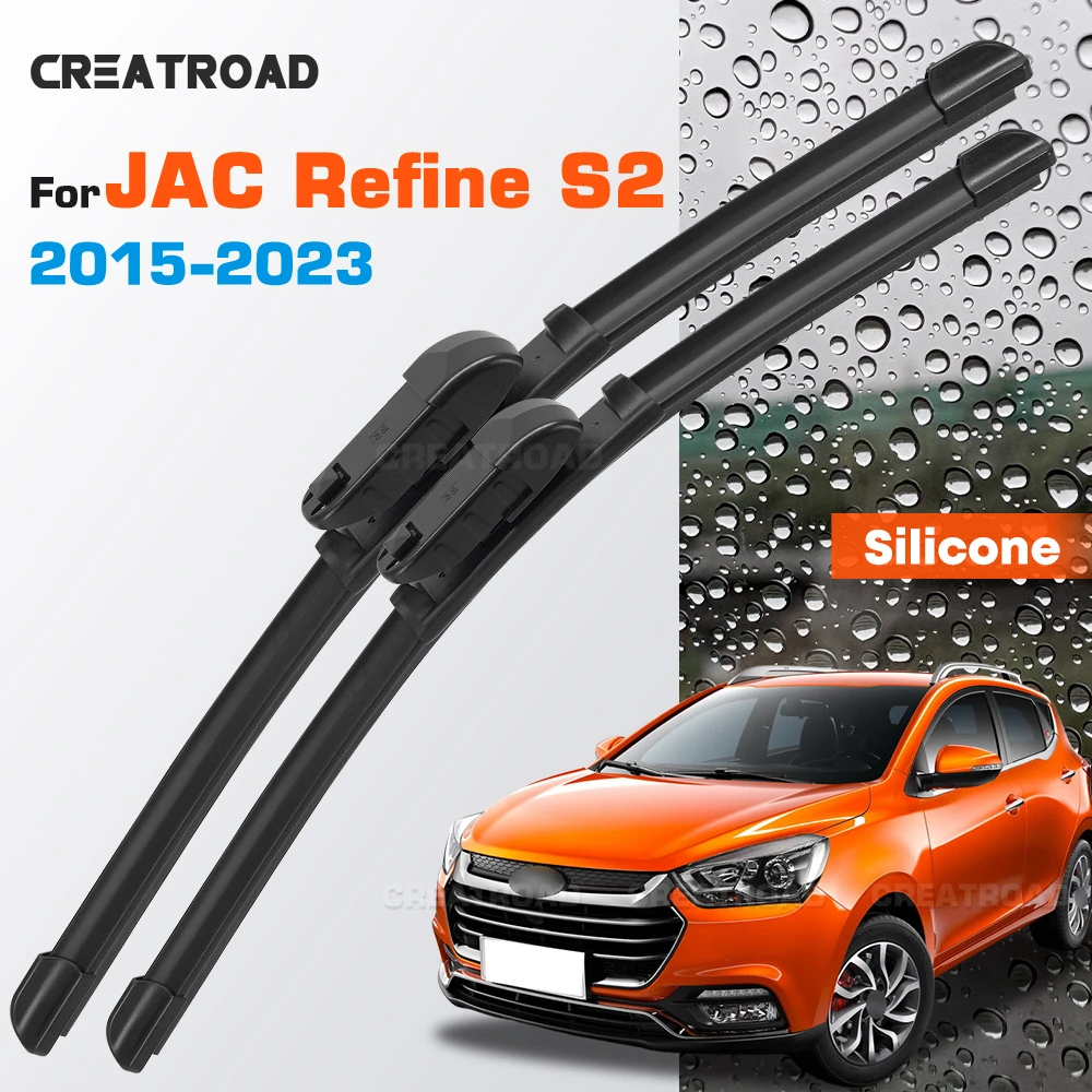 Silicone Wiper Blades Fit For JAC Refine S2 2015-2023 Coated Silent HD Wear-Resistant Car Windshield Wipers 26"+26"
Silicone Wiper Blades Fit For JAC Refine S2 2015-2023 Coated Silent HD Wear-Resistant Car Windshield Wipers 26"+26"