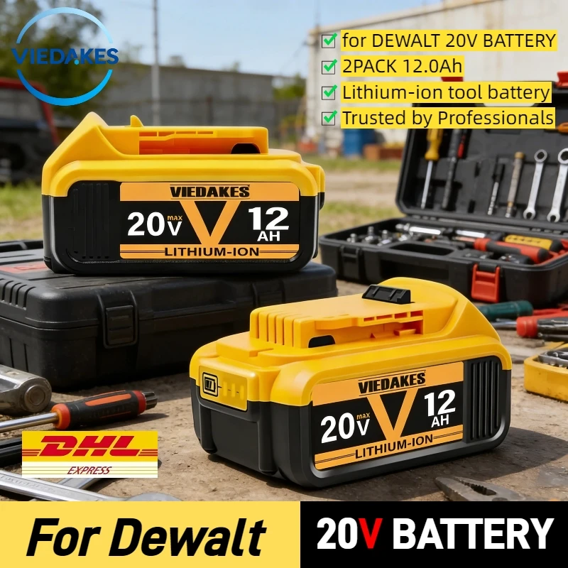 20v 10AH 8AH 12AH, For Dewalt 20V rechargeable tool battery DCB200 DCB201 DCB206, For Dewalt 20V battery
20v 10AH 8AH 12AH, For Dewalt 20V rechargeable tool battery DCB200 DCB201 DCB206, For Dewalt 20V battery