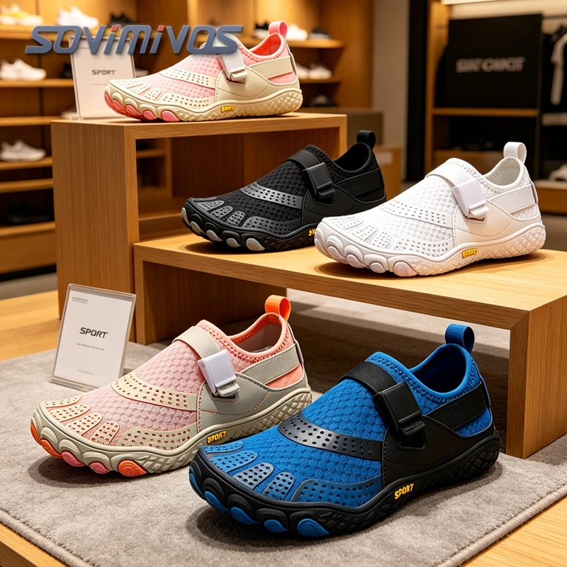 Water Shoes for Men Women SOVIMIVOS Five Fingers Barefoot Aqua Shoes Quick Dry Non-Slip for Beach Snorkeling Diving Rafting
Water Shoes for Men Women SOVIMIVOS Five Fingers Barefoot Aqua Shoes Quick Dry Non-Slip for Beach Snorkeling Diving Rafting