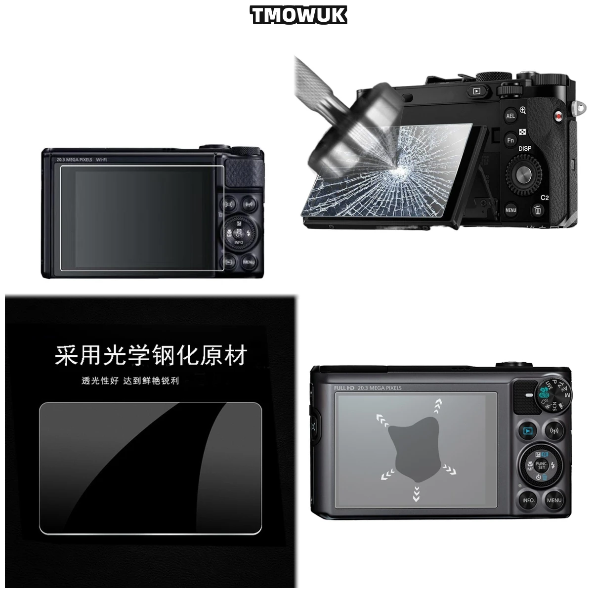 For Canon SX730 SX740 Sx740hs Sx730hs, Smooth Touch Tempered Glass, Invisible Protection
For Canon SX730 SX740 Sx740hs Sx730hs, Smooth Touch Tempered Glass, Invisible Protection