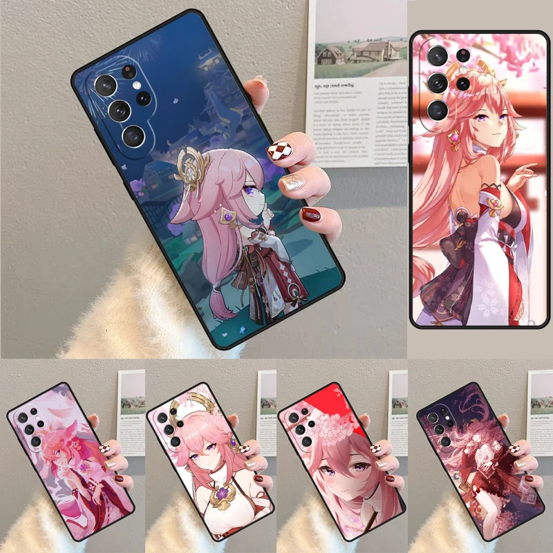 Чехол для телефона Genshin Yae Miko, чехол для Samsung Galaxy S24 S25 Ultra S21 S22 Ultra S10E Note 10 Plus Note 20 FE S23
Чехол для телефона Genshin Yae Miko, чехол для Samsung Galaxy S24 S25 Ultra S21 S22 Ultra S10E Note 10 Plus Note 20 FE S23