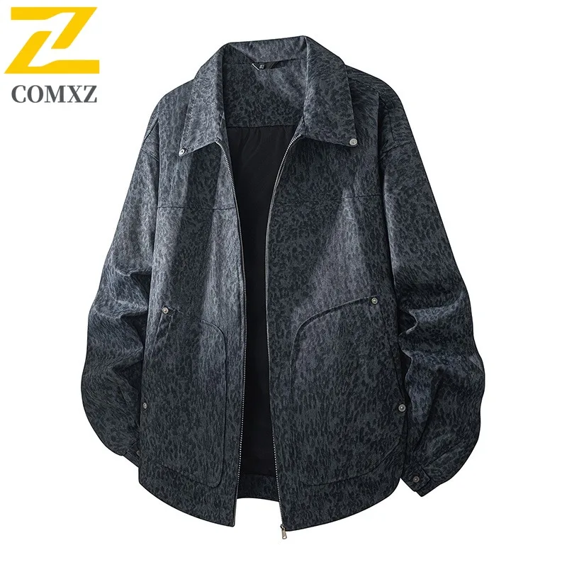 COMXZ Stand Collar Premium Jacket for Men Hiking Trip Wind Resistant Motorcycle Coat Urban Street Style Light Autumn Clothing
COMXZ Stand Collar Premium Jacket for Men Hiking Trip Wind Resistant Motorcycle Coat Urban Street Style Light Autumn Clothing