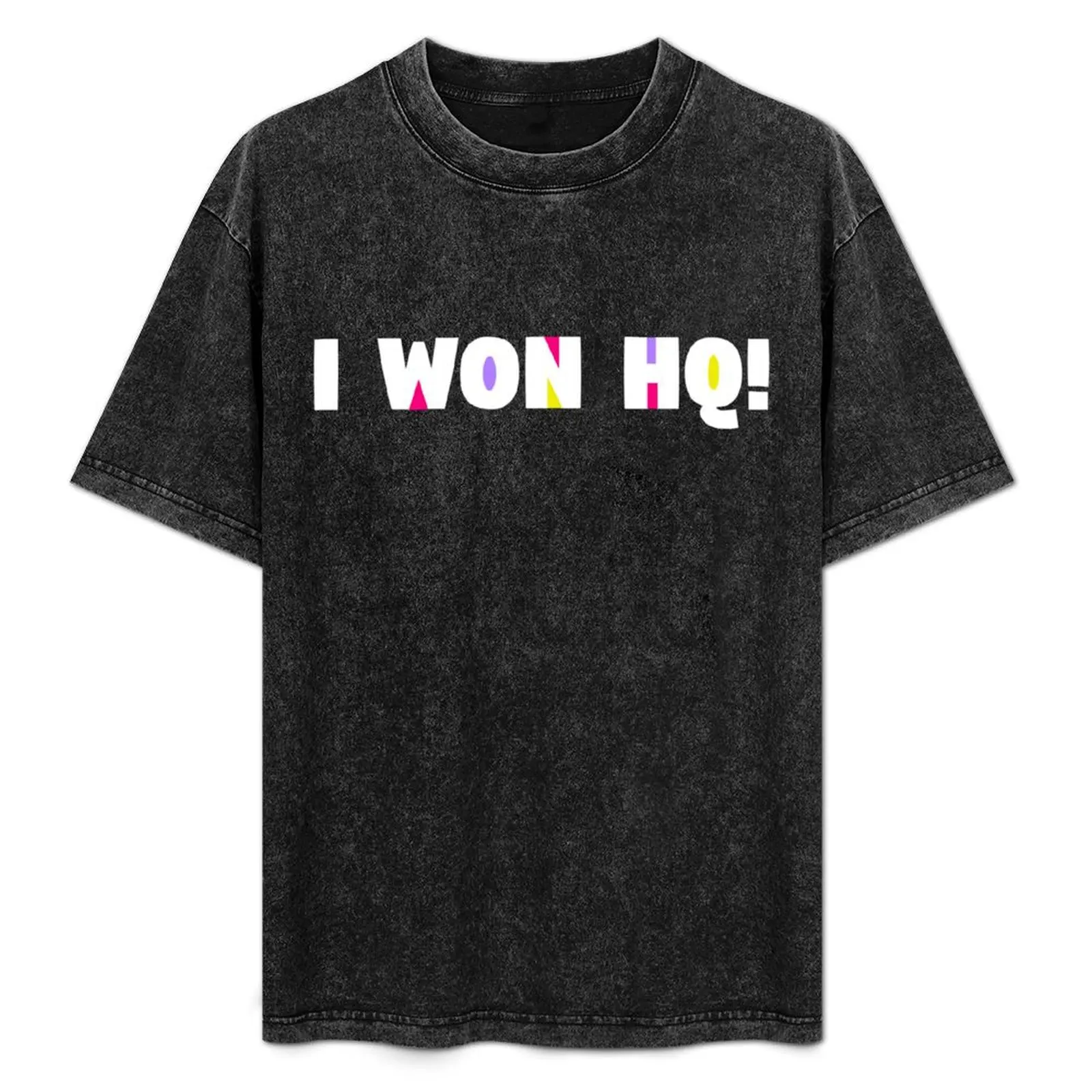 I won HQ! T-Shirt Work Wear Short Sleeve T-Shirt
I won HQ! T-Shirt Work Wear Short Sleeve T-Shirt