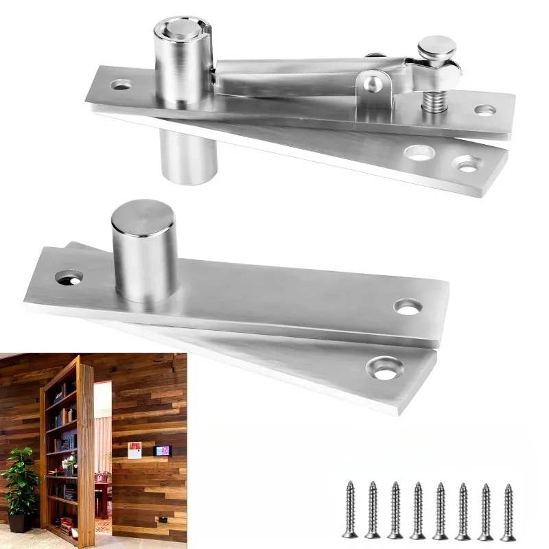 Heavy Duty Stainless Steel 360 Degree Rotation Wooden Invisible Door Hinges Hidden Door Pivot Hinge System Furniture Hardware
Heavy Duty Stainless Steel 360 Degree Rotation Wooden Invisible Door Hinges Hidden Door Pivot Hinge System Furniture Hardware