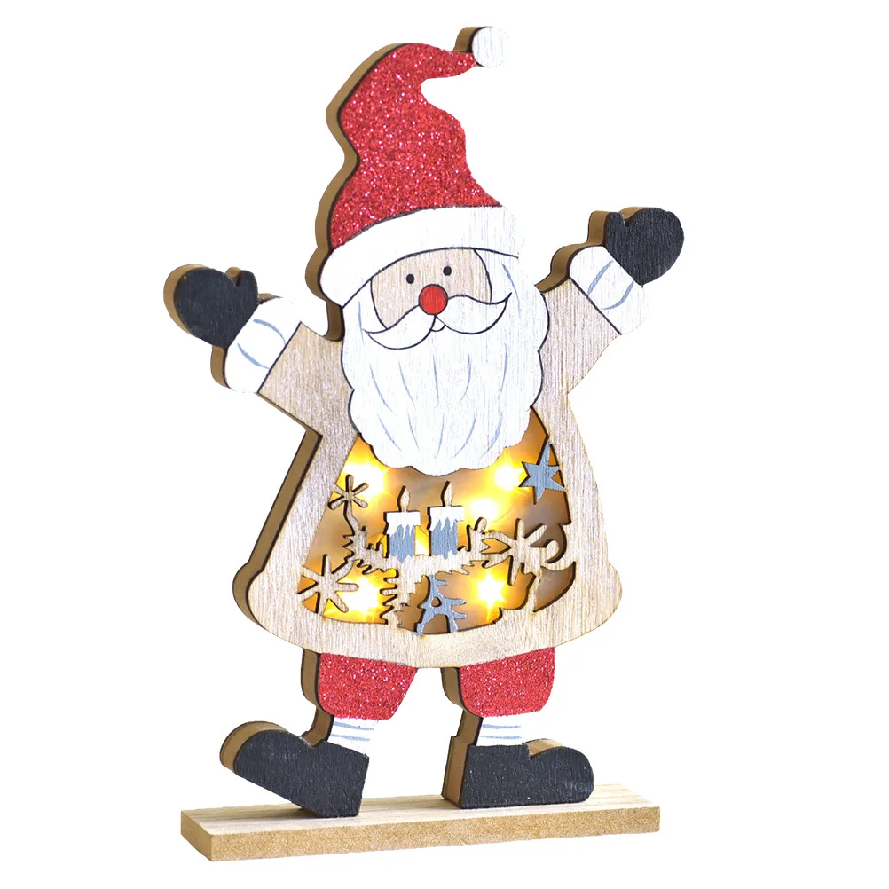 Wooden Decoration Christmas Ornament Small Night Light For Luminous Ornament. Festive Decor Xmas Desktop Window Bedroom Festive
Wooden Decoration Christmas Ornament Small Night Light For Luminous Ornament. Festive Decor Xmas Desktop Window Bedroom Festive