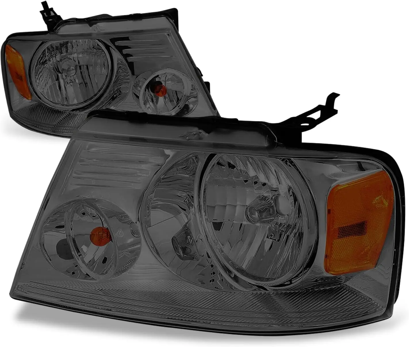 Фары в сборе, совместимые с Ford F150 Lincoln Mark LT 04-08, 2004, 2005, 2006, 2007, 2008, левая и правая боковые фары автомобиля.
Фары в сборе, совместимые с Ford F150 Lincoln Mark LT 04-08, 2004, 2005, 2006, 2007, 2008, левая и правая боковые фары автомобиля.