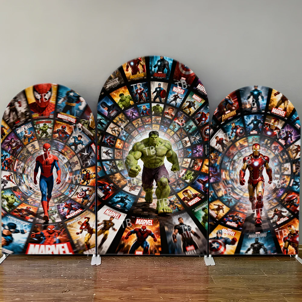 Marvel Superhero Collage Theme Arch Backdrop Cover Dynamic Hero Scene For Kids Birthday Baby Shower Photo Booth Decor Background
Marvel Superhero Collage Theme Arch Backdrop Cover Dynamic Hero Scene For Kids Birthday Baby Shower Photo Booth Decor Background