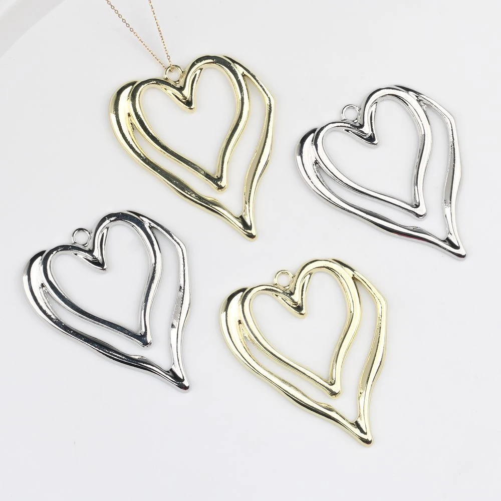 2pcs Fashion Hollow Out Love Heart Shape Pendant Jewelry Making Accessories DIY Handmade Earrings Necklace Bracelet Ornament
2pcs Fashion Hollow Out Love Heart Shape Pendant Jewelry Making Accessories DIY Handmade Earrings Necklace Bracelet Ornament
