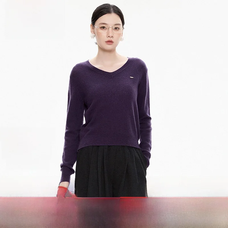 Elastic Slim Fit Long Sleeve Overhead Sweater Women's Fashion Casual Style V-Neck Bright Thread Winter 2025 Online Exclusive
Elastic Slim Fit Long Sleeve Overhead Sweater Women's Fashion Casual Style V-Neck Bright Thread Winter 2025 Online Exclusive