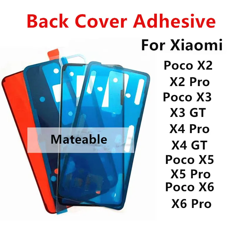 X5Pro X4Pro X2Pro для Xiaomi POCO X6 Pro X5 X4 GT X3 NFC X2 Задняя крышка батарейного отсека Клейкая наклейка Задняя наклейка на корпус Лента
X5Pro X4Pro X2Pro для Xiaomi POCO X6 Pro X5 X4 GT X3 NFC X2 Задняя крышка батарейного отсека Клейкая наклейка Задняя наклейка на корпус Лента
